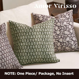 Amor Virisso 20x20 Pillow Covers Floral Pillow Covers Farmhouse Neutral Pillow Covers Decorative Pillows for Couch Accent Sofa Pillows 1PC, Olive Green Amor Virisso