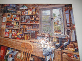 Ravensburger Dad's Shed | 500-Piece Large Format Jigsaw Puzzle | Unique Softclick Technology | Ideal for Adults and Kids Ravensburger