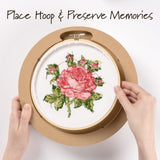 Bucilla, Embroidery Hoop Circle Frame, Fits 8" Embroidery Hoop Bucilla