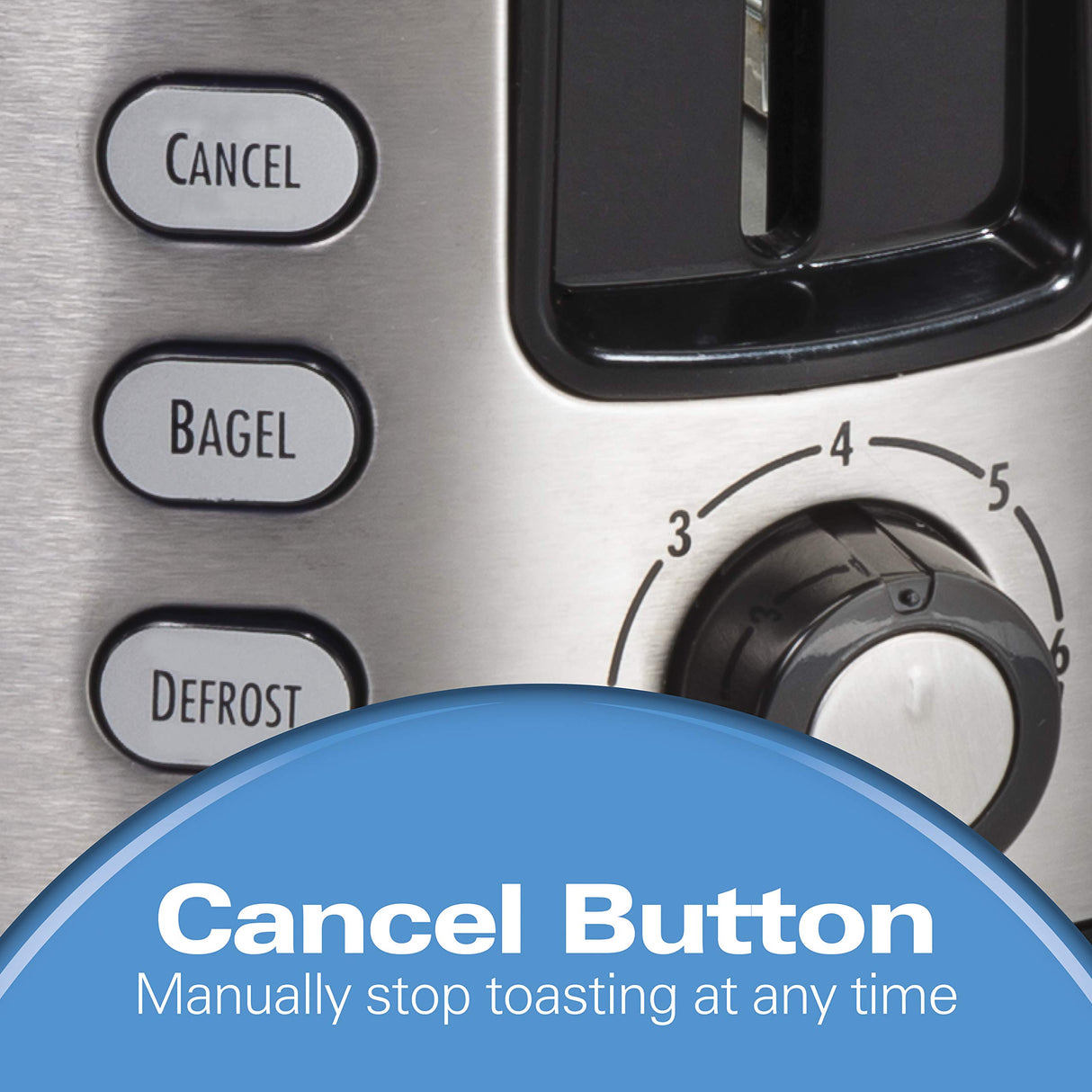 Hamilton Beach 2 Slice Extra Wide Slot Toaster with Bagel & Defrost Settings, Shade Selector, Toast Boost, Auto Shutoff, Black & Stainless Steel (22633) Hamilton Beach