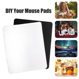 Nicunom 40 Pcs Sublimation Mouse Pad Blanks, Heat Press Printing Crafts Mousepads 3mm Thick DIY Custom Mouse Pads Anti-Slip Rubber Mouse Mat for Office Laptop Computer Gaming Nicunom