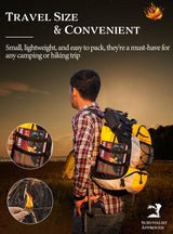 Nvkrvks Fire Starter, Easy-Burning Fire Starter Squares for Wood Stoves, Campfires, Grill Pit and Fireplace, Natural & Waterproof BBQ Fire Starters, 64 Mini Square Nvkrvks