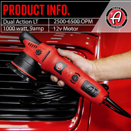 Adam's Polishes 9mm Dual Action Car Polisher - Buffer Car Scratch Remover for Car Detailing Adam's Polishes