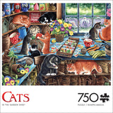 Buffalo Games - Irina Garmashova-Cawton - in The Garden Shed - 750 Piece Jigsaw Puzzle for Adults -Challenging Puzzle Perfect for Game Nights - Finished Size is 24.00 x 18.00 Buffalo Games