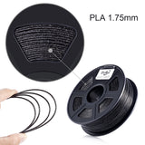 Zi-Rui Marble Color 3D Printer PLA Filament,Sparkly Black,1.75mm,Dimensional Accuracy+/- 0.03 mm, 2.2LBS. Zi-Rui