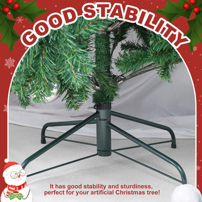 Mordx Christmas Tree Stand, (Length17.7”, Dia 0.86") Folding Christmas Tree Stand for 2Ft to 5Ft Artificial Trees, Christmas Tree Base Replacement, black