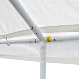 Caravan Canopy Domain Pro 150 10' x 15' Carport Shelter, White Caravan Canopy