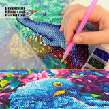 Painting with Diamonds Beauty Beast Diamond Art Belle Rose, 5D Full Drill Cross Stitch Embroidery Kit… Youtheart