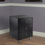 Winsome Daniel Night Stand, Black Winsome