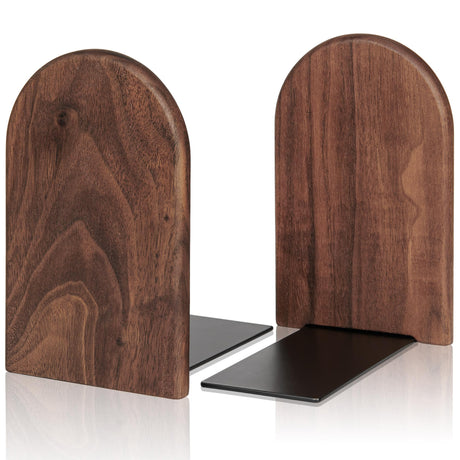 Book Ends,Bookends Wood Book Ends Universal Economy Bookend (1, Medium) shikaman