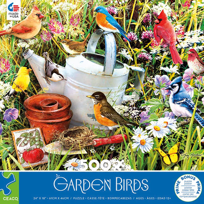 Ceaco - Garden Birds - 500 Piece Jigsaw Puzzle