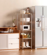 Finnhomy Heavy Duty 5 Tier Wire Shelving Unit, 18x18x59-inches 5 Shelves Storage Rack, Metal Shelving with Thicken Steel Tube, NSF Certified, Chrome Finnhomy