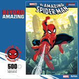 Buffalo Games - Marvel - Beyond Amazing: The Amazing Spider-Man - 500 Piece Jigsaw Puzzle for Adults -Challenging Puzzle Perfect for Game Nights - Finished Size is 21.25 x 15.00 Buffalo Games