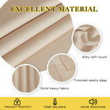 NICETOWN Room Darkening Window Shade and Blind - (Biscotti Beige Color) Light Reducing & Privacy Protection Blackout Short Curtain/Drape/Drapery for Kid's Bedroom, 52x63 inches, 1 Piece NICETOWN