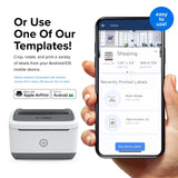 ZEBRA ZSB Series Thermal Label Printer 4" 300 dpi, Wi-Fi Printing, Supports UPS/USPS/FedEx, Barcodes, Custom & Shipping Labels, Print Anywhere, 4x6 Home & Office Shipping Label Printer ZEBRA