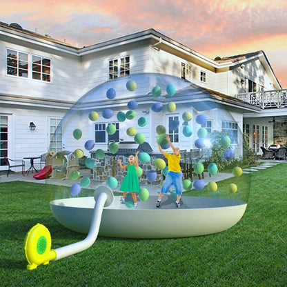 6.5ft Bubble Tent with Blower Inflatable Bubble Dome House Transparent Camping Tent Inflatable Tent Garden Igloo for Parties Camping Traveling,10min Inflation Time(2m Diameter+300W Blower) - WoodArtSupply