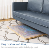 Becko US 1500-Pc Tilting Jigsaw Puzzle Board with 4 Colorful Drawers & Cover, Adjustable Puzzle Table with Built-in Easel/Stand, Portable Tables with Storage for Adults, with Premium Flannel Tabletop Becko US