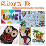 JoyPlus Quilling Kits for Beginners with Manual, 24 Tools & Supplies with Durable Storage Box, Updated Paper Crimper Tool, Premium Husking Board & Electronic Pen Green JoyPlus