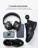 Inslogic PC-ABS Filament 1.75mm, Black Polycarbonate Filament 1.75mm Blend with ABS 1kg - Tough and Heat Resistant 1.75mm 3D Printer Polycarbonate Filament, Dimensional Accuracy +/- 0.02mm Inslogic