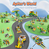 Apitor Q Robot Building Kit, 20-in-1 Programmable APP RC Car Robotics Coding Kit, STEM Projects Educational Birthday Gifts for Boys Girls Kids Aged 6-12 (233 Pieces) Apitor