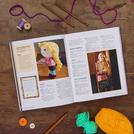 Harry Potter: The Official Book of Crochet Amigurumi WoodArtSupply