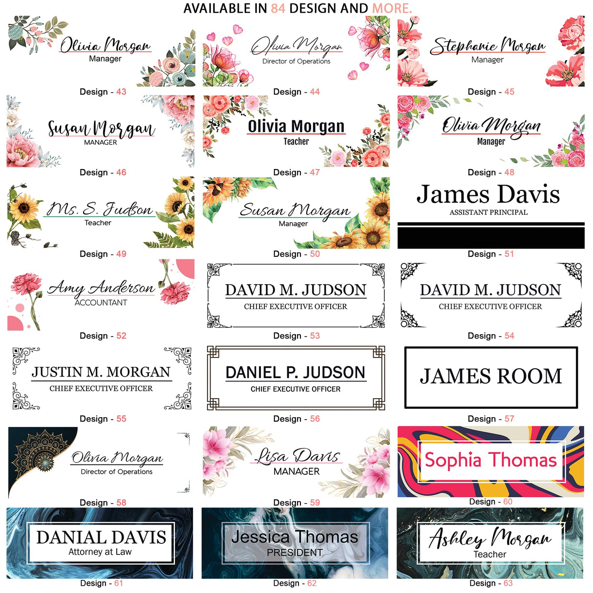 Personalized Desk Name Plate Plaque | Unique Gift | Wood Holder | Office Decor | Teacher Name Plate | Sign | Artswave ARTSWAVE