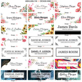 Personalized Desk Name Plate Plaque | Unique Gift | Wood Holder | Office Decor | Teacher Name Plate | Sign | Artswave ARTSWAVE