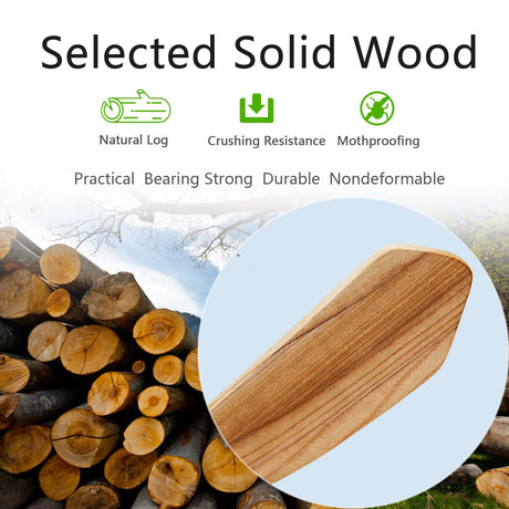Ceiling Fans with Lights and Remote,52 Inch Unique Wood Ceiling Fan with Noiseless Reversible DC Motor,3 Blades,3 Downrods, for Farmhouse,Patio Living Room, Bedroom, Office,Indoor Outdoor（Raw wood） ducrew