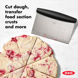 OXO Good Grips Bench Scraper & Chopper, 1 Count, Stainless Steel OXO
