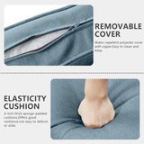 HUMMUH 9 Piece Patio Furniture Set All Weather PE Wicker Outdoor Sofa,Patio Chairs,Swivel Rocker Chairs,Tables for Porch,Garden,Backyard HUMMUH