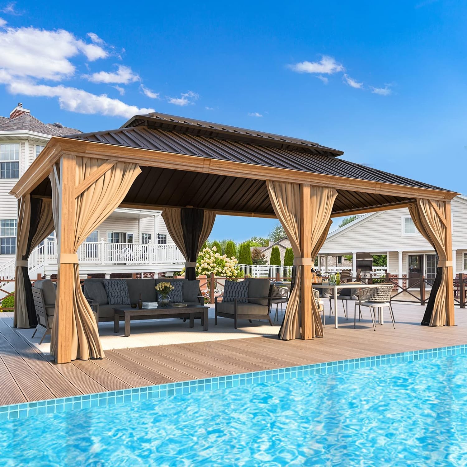 Mellcom Hardtop Gazebo - Thumbnail 2