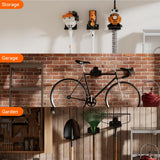 ZGJWJYUU Garage Organization Storage Trimmer Rack, Garden Power Tool Hanger for Grass Trimmer, Hedge Trimmer, Garden Tools, Heavy Duty Weed Whackers Holder Wall Mounted Tool Organizer, 1 Pack ZGJWJYUU