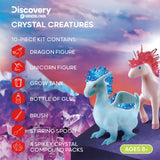 Discovery #MINDBLOWN Dragon & Unicorn Crystal Grow Kit DIY STEM Activity Set Educational Arts & Crafts for Kids Children's Chemistry & Science Learning Toy Fun & Safe Science Project Gift Ages 8+ Discovery Kids