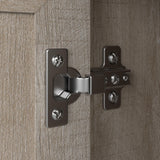 Bush Furniture Key West Tall Stand for 65 Inch TV, Farmhouse Entertainment Center with Storage, Washed Gray Bush Business Furniture