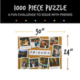 Friends TV Show Seasons Jigsaw Puzzle - 1000 Pieces - 30in x 24in Paladone