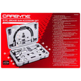 Carbyne 12 Piece Grease Gun Accessory Set | All-in-One Set: Couplers, Nozzles, Adapters and Flex Hose with Durable Storage Case • from a Family-Run Tool Company Based in The U.S.A. Carbyne