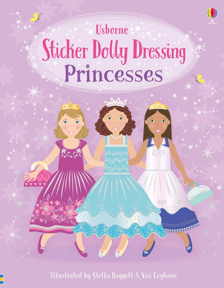 Sticker Dolly Dressing Princesses WoodArtSupply