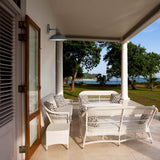 Globe Electric Modern Farmhouse Wall Sconce, Matte Black, 12 x 11 x 9 inches, Indoor/Outdoor, Kitchen, Porch Decor, 60W Bulb GLOBE