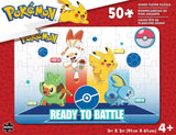 Buffalo Games - Pokemon - Floor Puzzle - 50 Piece Jigsaw Puzzle for Families -Challenging Puzzle Perfect for Game Nights - Finished Size is Buffalo Games
