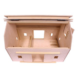 AmishToyBox.com Large Wooden Hip-Roof Barn Toy with Hay Loft, Amish-Made AmishToyBox.com