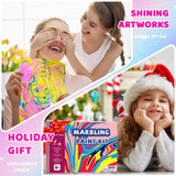 Titoclar Water Marbling Paint for Kids, Art Supplies for Kids,Arts and Crafts for Girls Boys Ages 8-12 6-8 3-5, Birthday Gifts Toys for Girls 3+ Years Old Titoclar