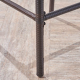 Christopher Knight Home Stewart Outdoor Bar Stool, Set of 2, Brown Christopher Knight Home