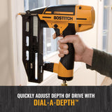 BOSTITCH Finish Nailer Kit, 16GA, Smart Point, Pneumatic (BTFP71917) Bostitch