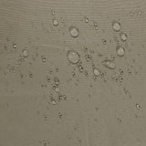 Sunnydaze 8-Foot Firewood Log Rack Cover - Weather-Resistant Outdoor Heavy-Duty Polyester with PVC Backing - Khaki Sunnydaze