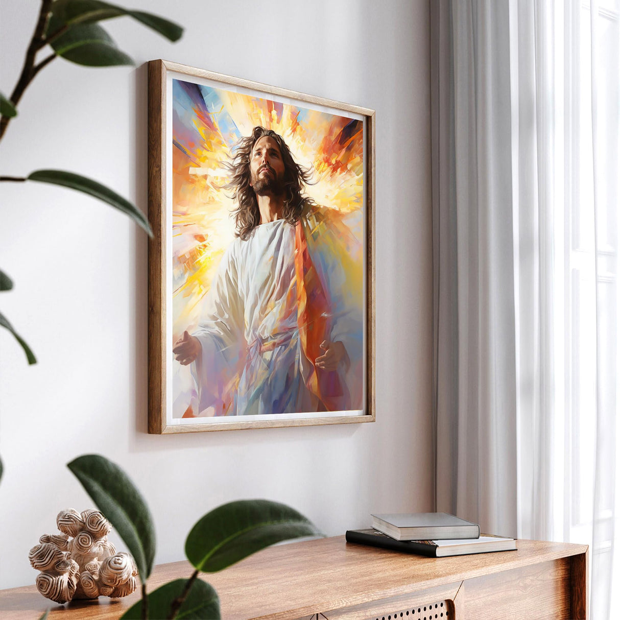 SKRYUIE Paint by Numbers Kit for Adults Beginner Jesus, Acrylic Christ Oil Painting by Numbers Kits with PaintBrushes Paintwork Art Canvas Crafts for Home Decor 16x20 inch / 40x50 cm SKRYUIE