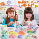 JCOOS DIY Lip Balm Making Kit - Kids Crafts, Make Your Own Lip Gloss, Beeswax & Shea Butter, Moisturizing Tubes Jcoos