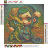 MMAHD Diamond Art Painting Kits for Adults,DIY 5D Round Full Drill Anime Diamond Art, Perfect for Relaxation and Home Wall Décor MMAHD