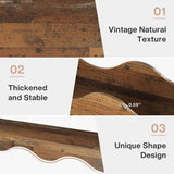 Tribesigns 63 Inches Farmhouse Console Table with Storage, Couch Table Behind Sofa, Long Entryway Sofa Station, Narrow Console Stand, Hallway Stand for Entryway Living Room, Mix Brown Tribesigns