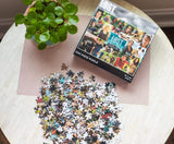 Lost TV Show Collage Puzzle for Adults and Kids | 1000 Piece Jigsaw Puzzle Toy | Challenging Interactive Brain Teaser for Family Game Night | 28 x 20 Inches Toynk