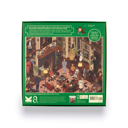 The World of Hercule Poirot 1000 Piece Puzzle